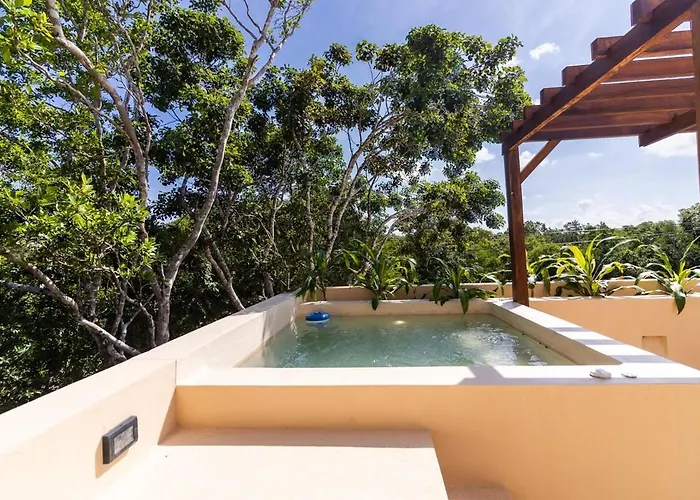 Kaax Pristine Jungle Gem W Plunge & Pool * Tulum